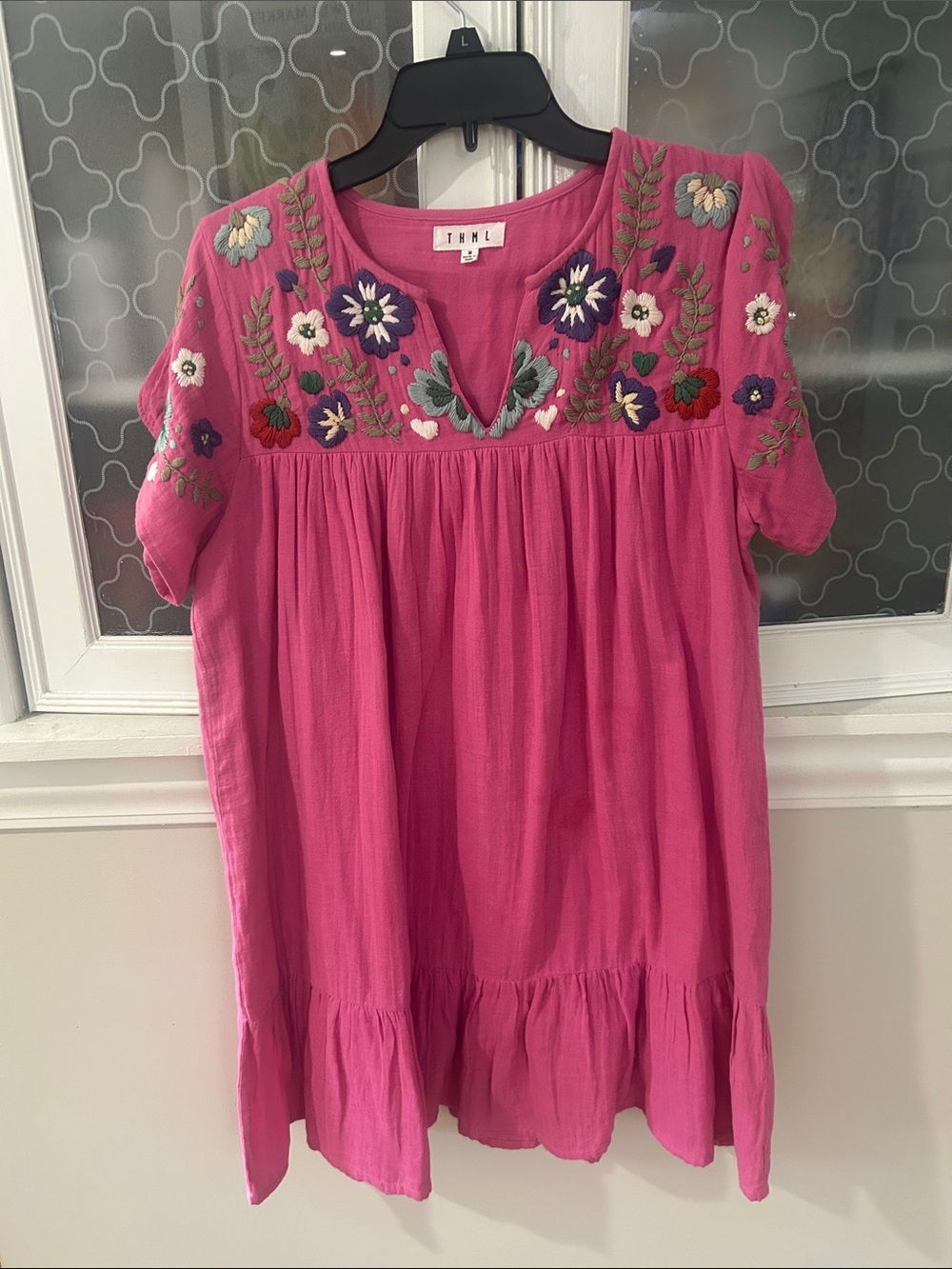 THML Embroidered Dress